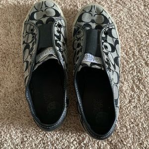 Coach slip on sneakers 7.5